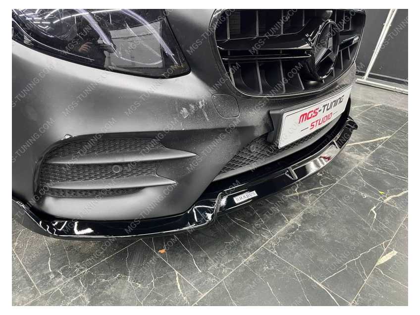 Решетка радиатора в стиле е63с 63с амг полностью черная Губа переднего бампера на мерс е-класс ешка мерседес е класс 213 Mercedes Benz e class в кузове W213 дорестайлинг 2016-2020