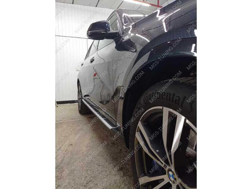 Пороги подножки на BMW X7 G07