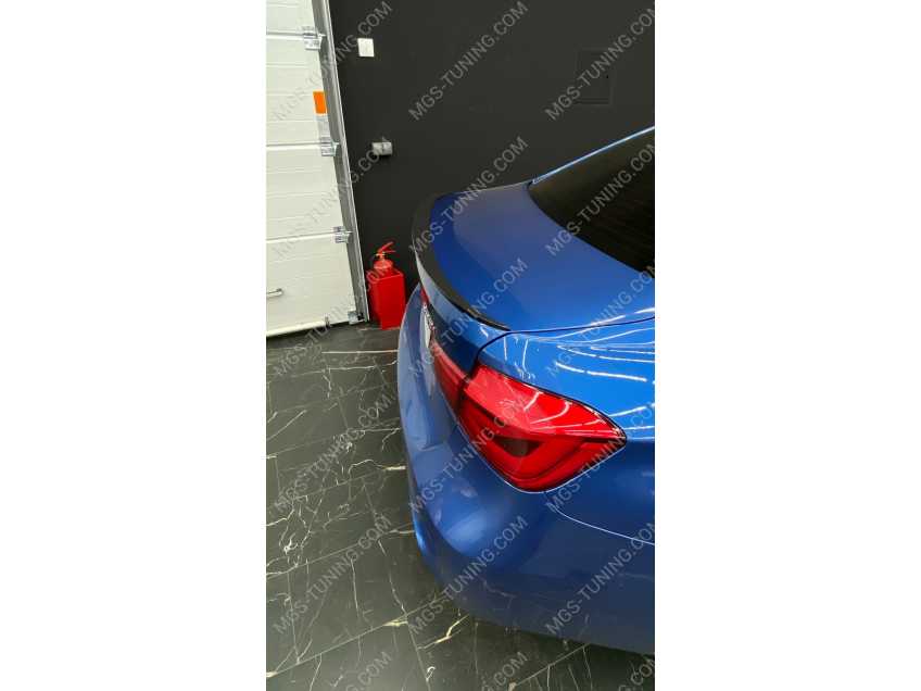 Спойлер на крышку багажника BMW 3 series f30 M3 style карбон