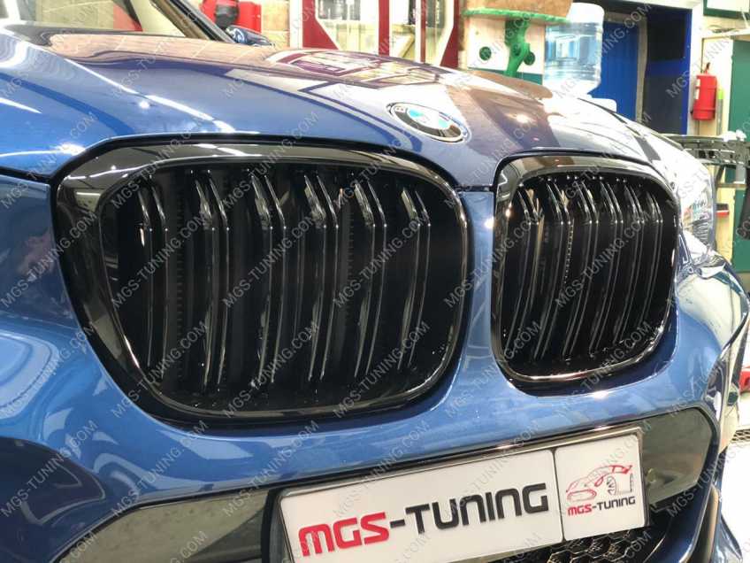 Решетка радиатора в стиле M на BMW X3 G01