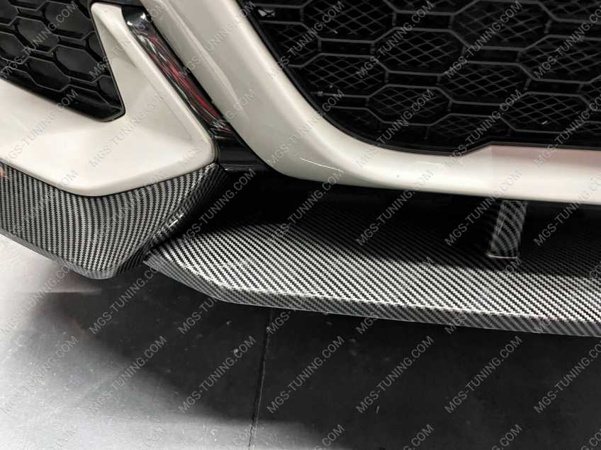 Сплиттер карбон на BMW X7 G07