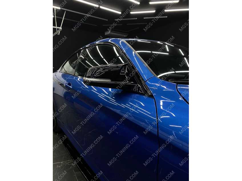 Крышки зеркал накладки на зеркала в стиле M4 на BMW 4 Series F32