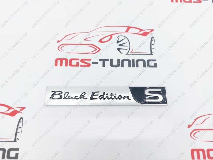 Шильдик Black Edition S