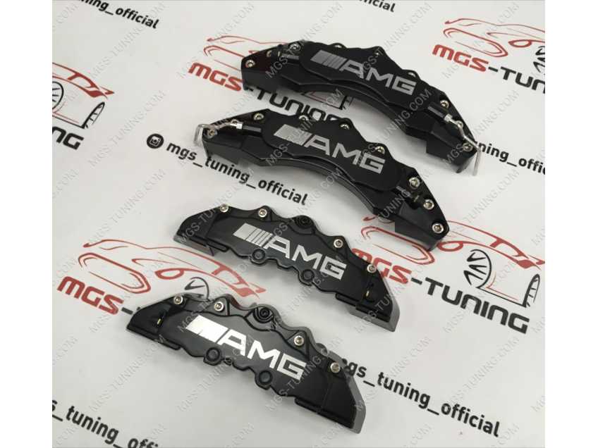Накладки на суппорта "AMG" черные