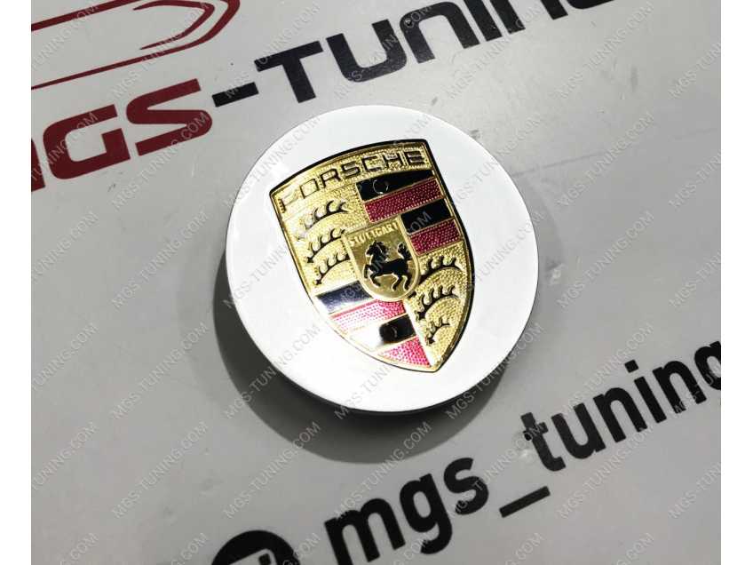 Колпачок Porsche серый 1 шт. 65 мм.
