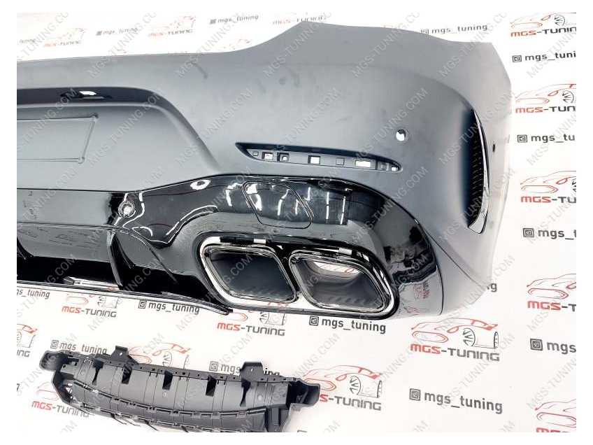 Задний бампер в сборе Mercedes CLS-class С257 в стиле AMG GT 63 S
