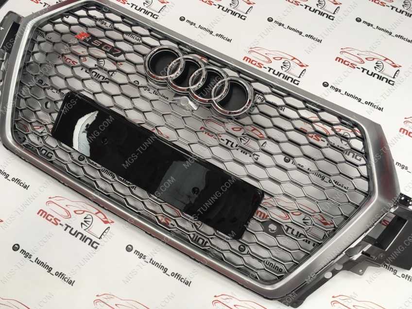 Решётка на Audi Q7 15-н.в. в стиле RSQ7 style #2