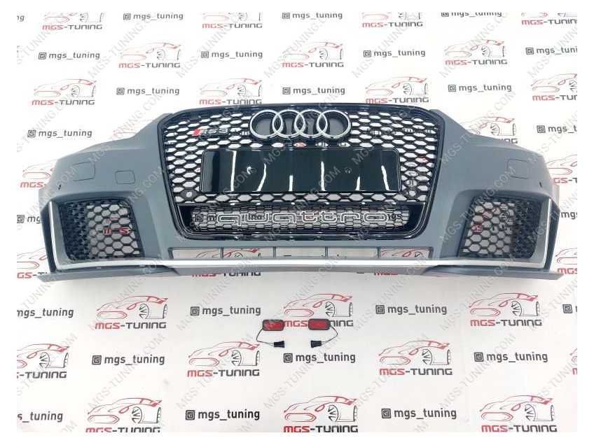 Бампер на Audi A3 8V 12-16гг. в стиле RS3 для Hatchback