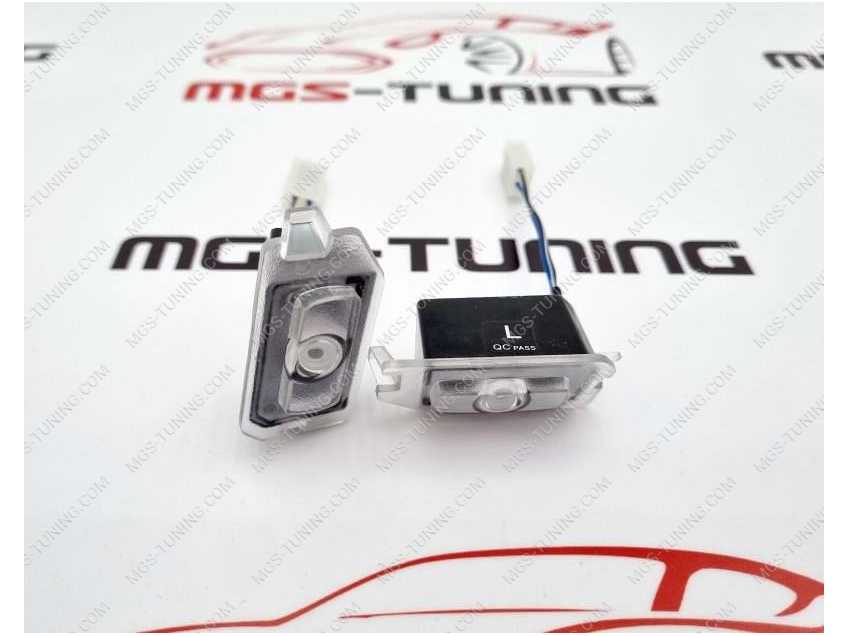Проекция в зеркала AMG для автомобилей Mercedes Benz C,E,CLS/S/GLC-class w205/w213/w222/x253