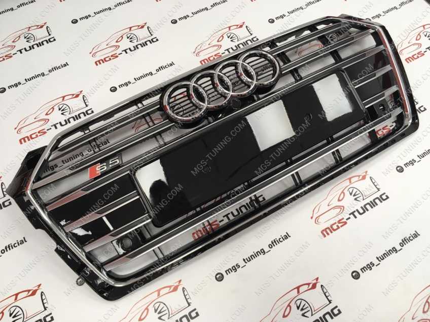 Решётка на Audi A5 16-20 гг. в стиле S5 style #1
