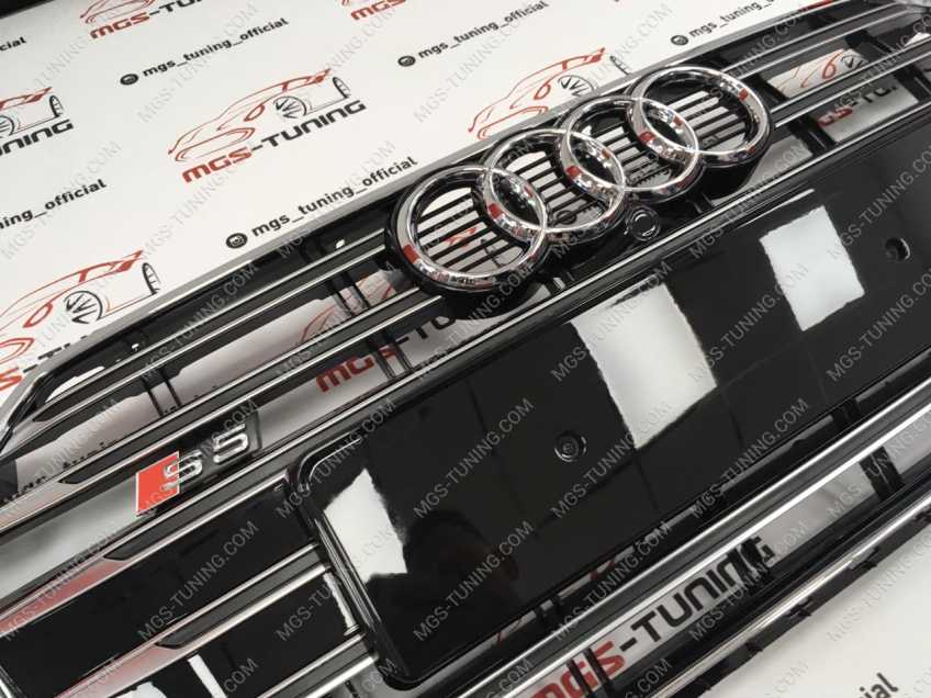 Решётка на Audi A5 16-20 гг. в стиле S5 style #1