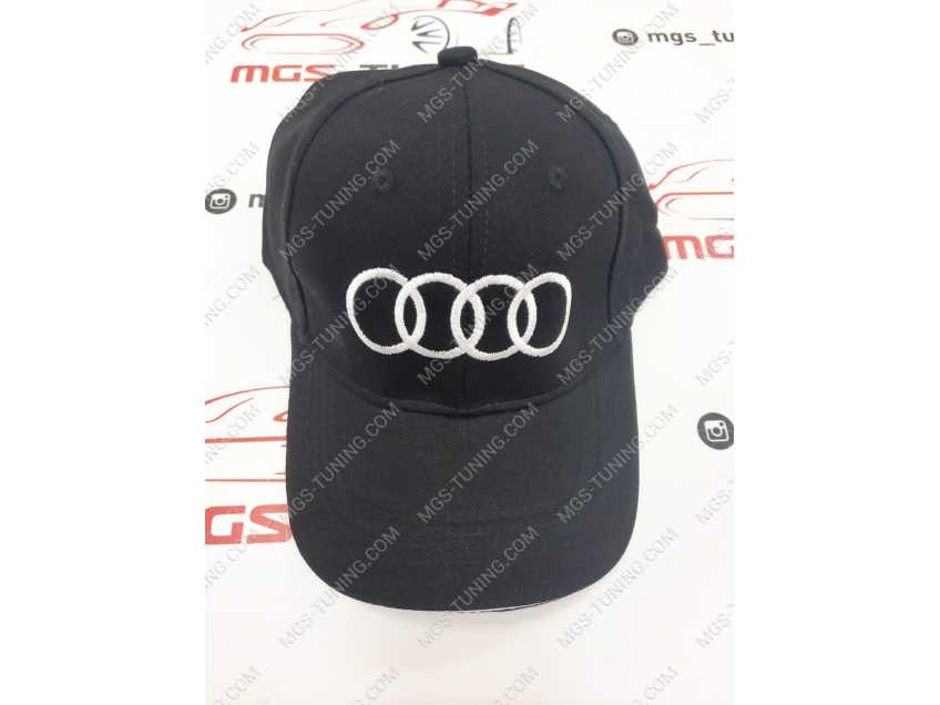 Бейсболка Audi черная