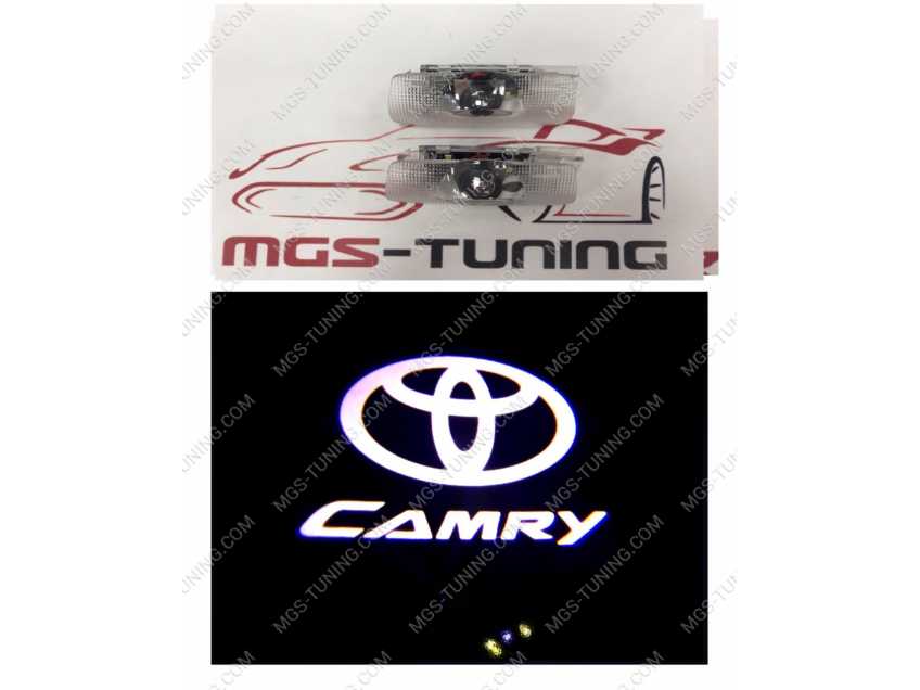 Проекция Toyota Camry в штатное место