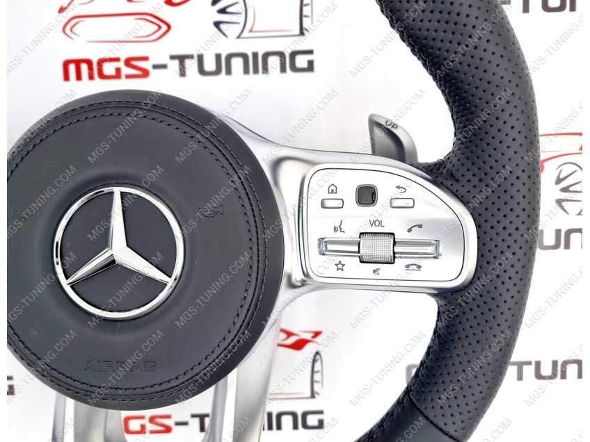 Руль Mercedes 63 AMG с подогревом + подушка