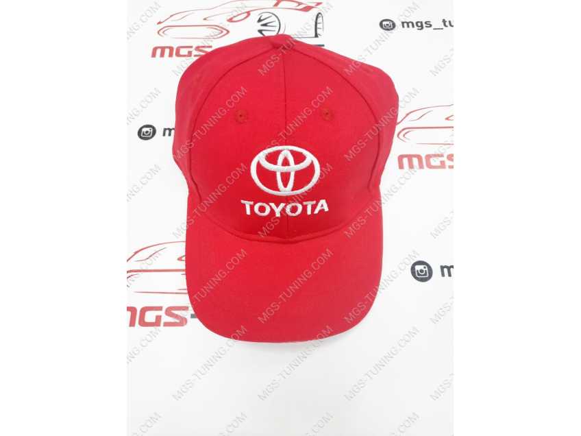 Бейсболка Toyota красная