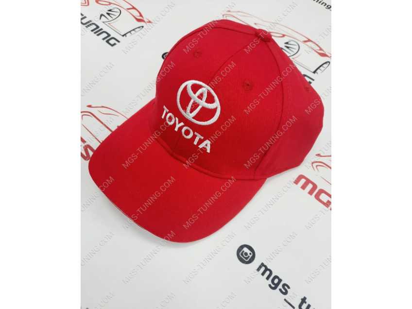 Бейсболка Toyota красная