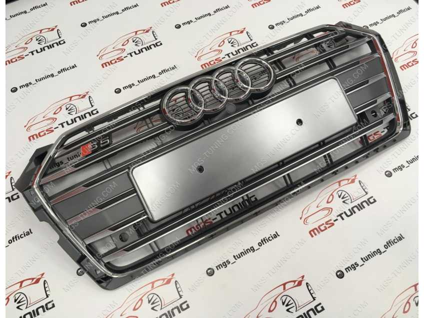 Решётка на Audi A5 16-20 гг. в стиле S5 style #2