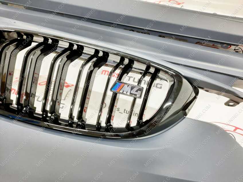 Обвес BMW 4 series f32 в стиле M4-Look + ноздри и насадки