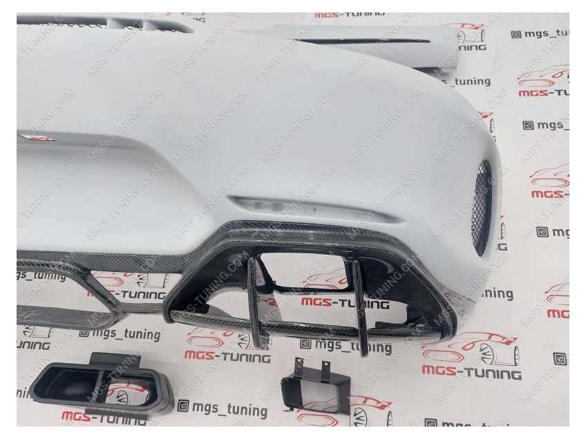 Комплект тюнинга в стиле GTR на Mercedes Benz AMG GT C190