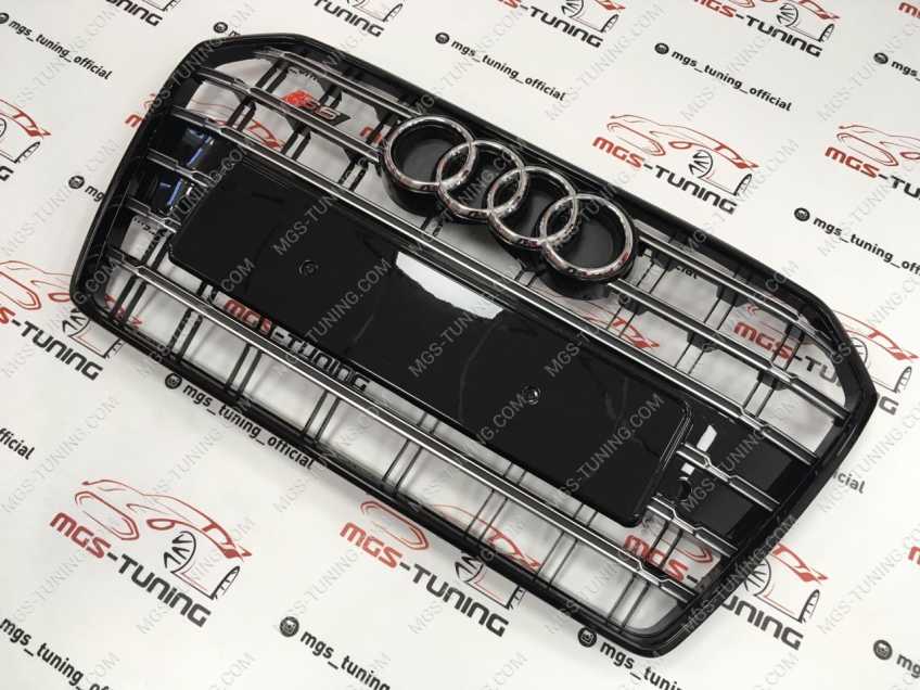 Решётка на Audi A6 14-18 в стиле S6 style #2