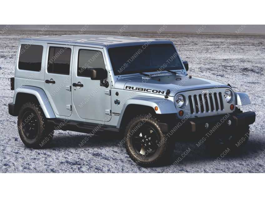 Наклейки на Jeep Rubicon