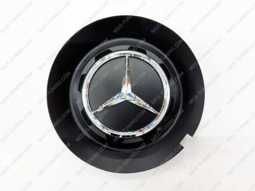 Колпачок Mercedes тарелка black 146мм 1 шт.
