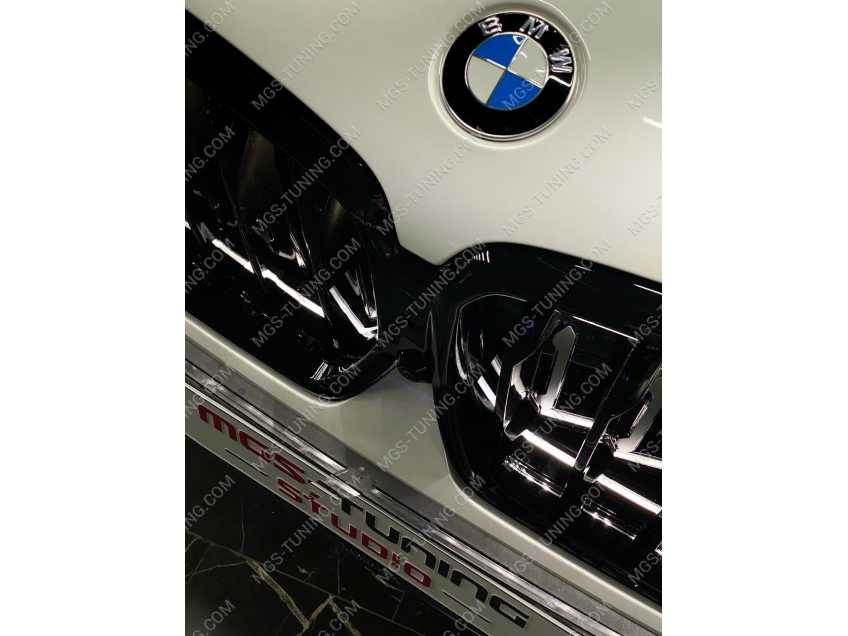 Черная решетка в стиле BMW X5M F95 G05