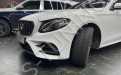 Решетка радиатора на Mercedes Benz мерседес е-class е класс w213 ДОРЕСТАЙЛИНГ 2016-2020 Ешка в стиле gt гт амг amg 63 AMG 63 АМГ с вертикальными полосами