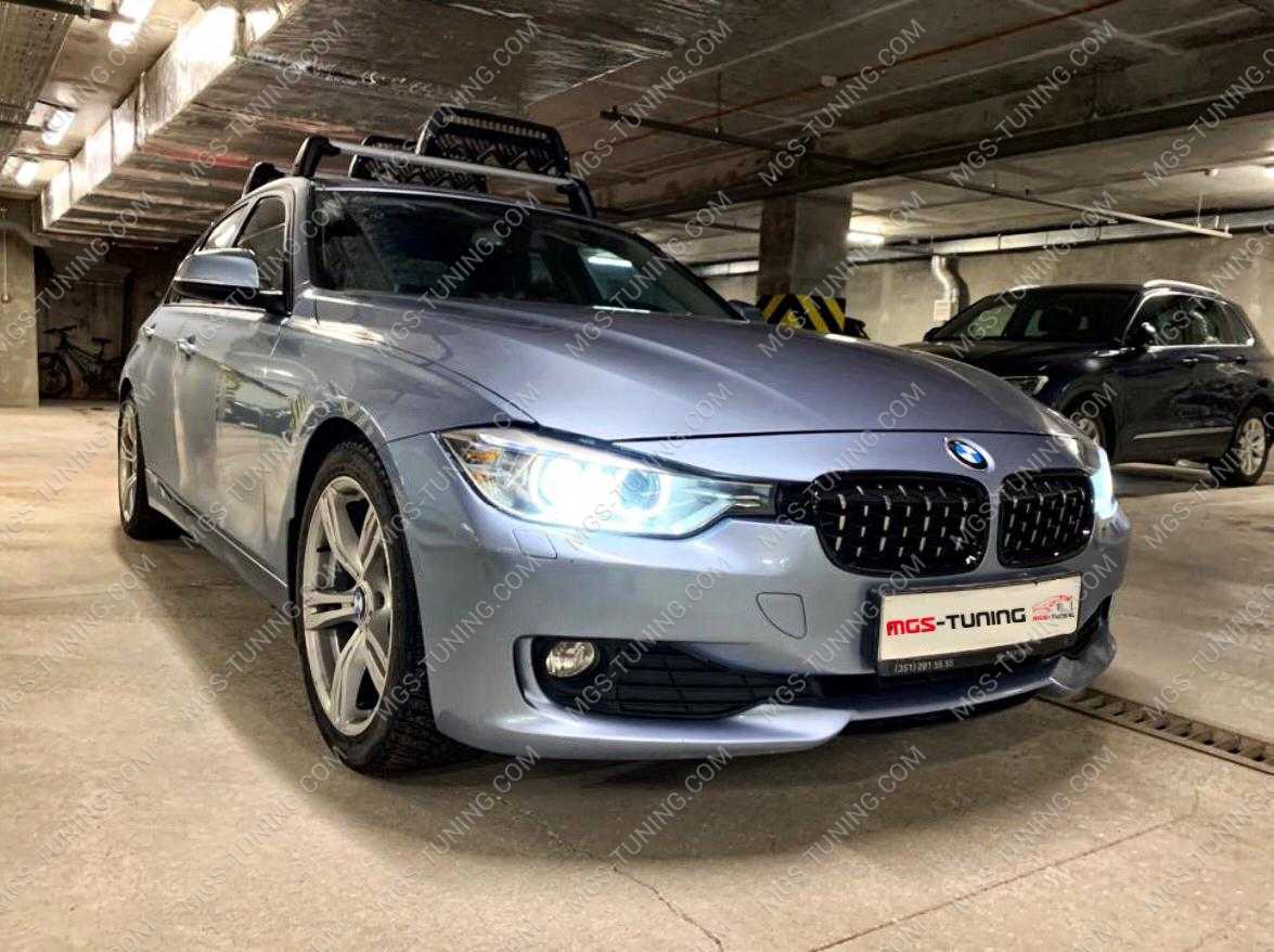 замена ноздрей bmw f30