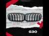 Embedded thumbnail for Решетка в стиле BMW M5 G30 рест. черный глянец