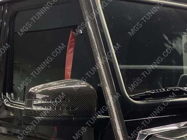 карбоновые зеркала воздуховоды молдинги накладки Mercedes G class W463