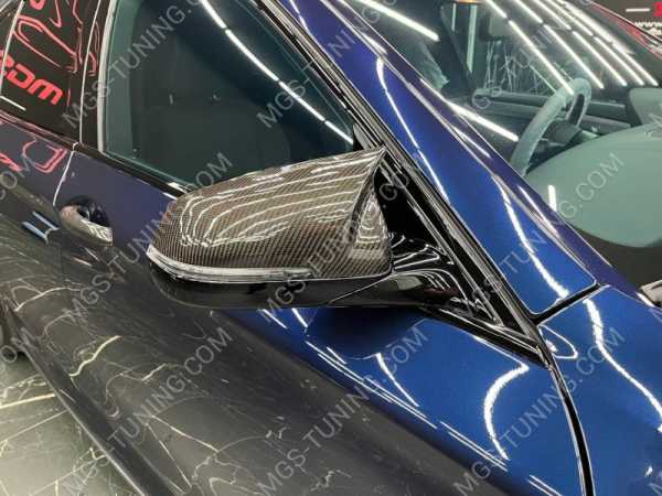 Крышки зеркал карбоновые в стиле м5 для BMW 5 series F10 бмв ф10 рестайлинг