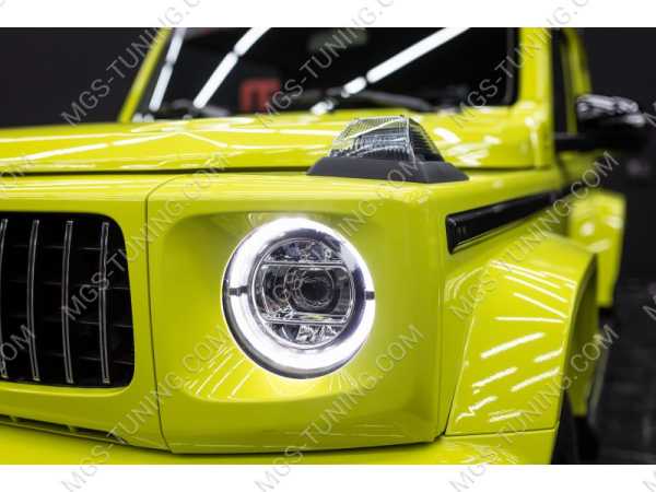 Полный комплект переделки переделка для Suzuki Jimny 4 поколения iv jb64 jb64w с 2018 года Mercedes G-Class 63 AMG амг w463a w464 обвес Сузуки Джимни Гелик( Гелендваген геленваген) стиль G63 amg