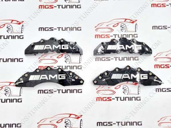 Накладки на суппорта "AMG" черные