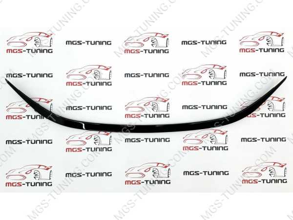 Спойлер на крышку багажника Zeekr 001 черный глянец