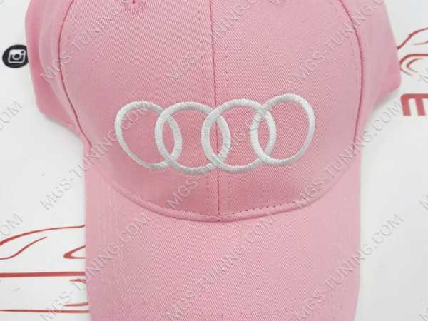 Бейсболка Audi розовая