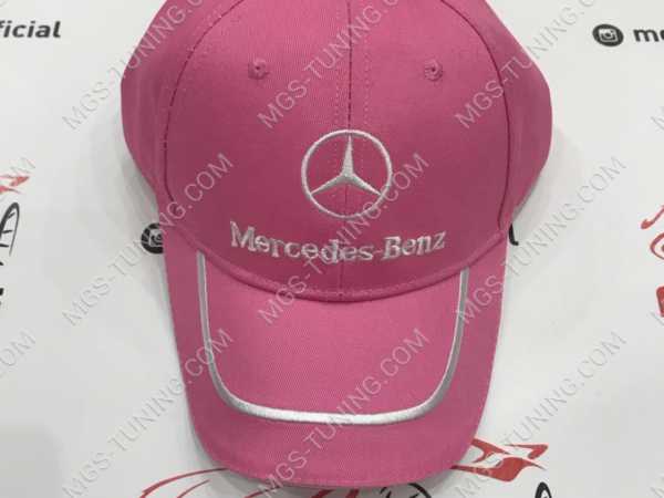 Бейсболка Мercedes Benz розовая