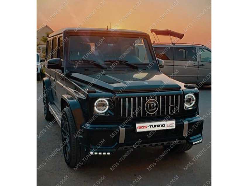 Фары 2018 на G-Class + Тюнинг