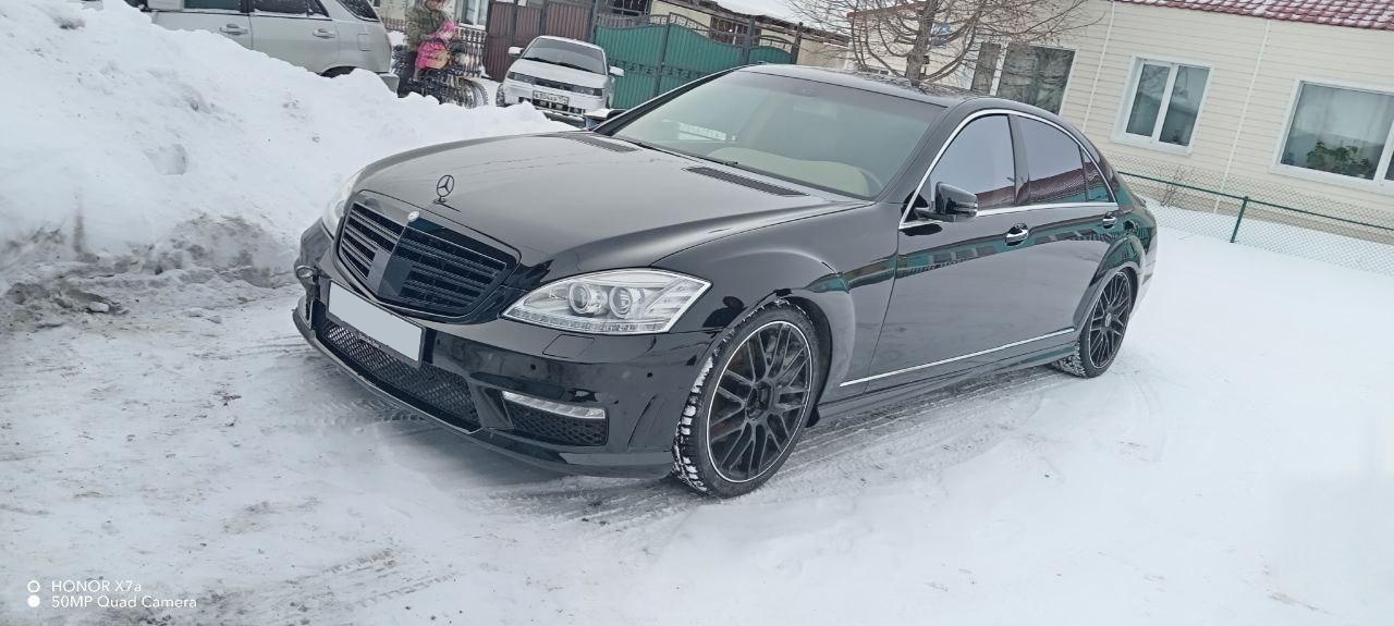 Обвес Mercedes S-class w221 в стиле S63 AMG
