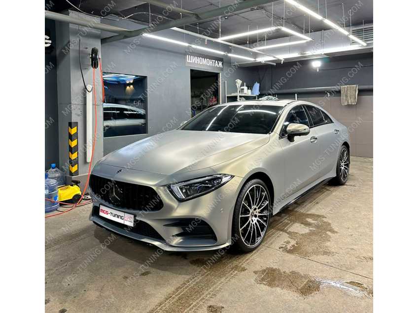 Решетка радиатора GT-Style Black на Mercedes CLS-Class C257
