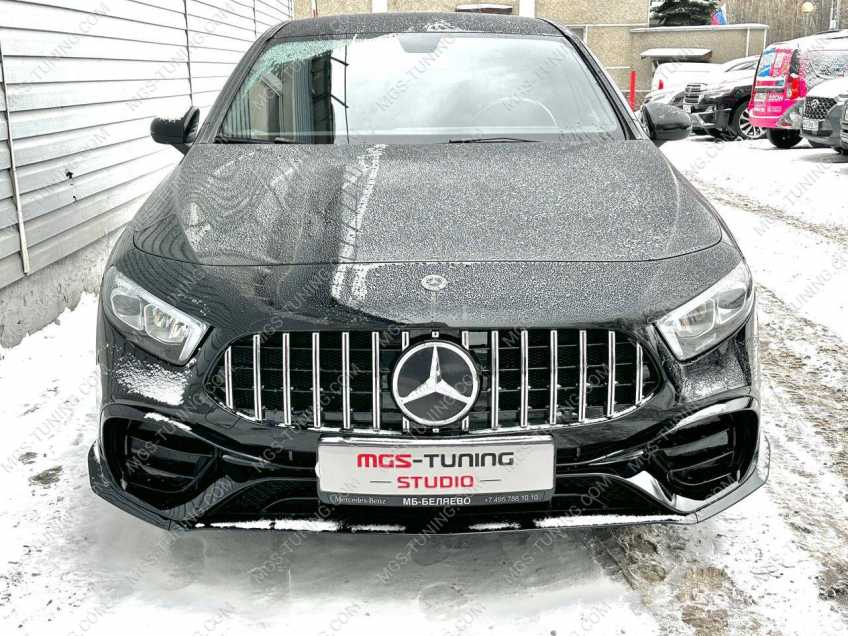  Обвес в стиле A45 AMG Mercedes A-class V177 седан
