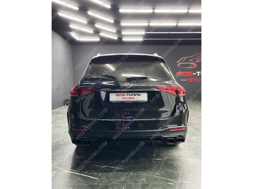 Решетка + Диффузор на Mercedes GLE-Class V167