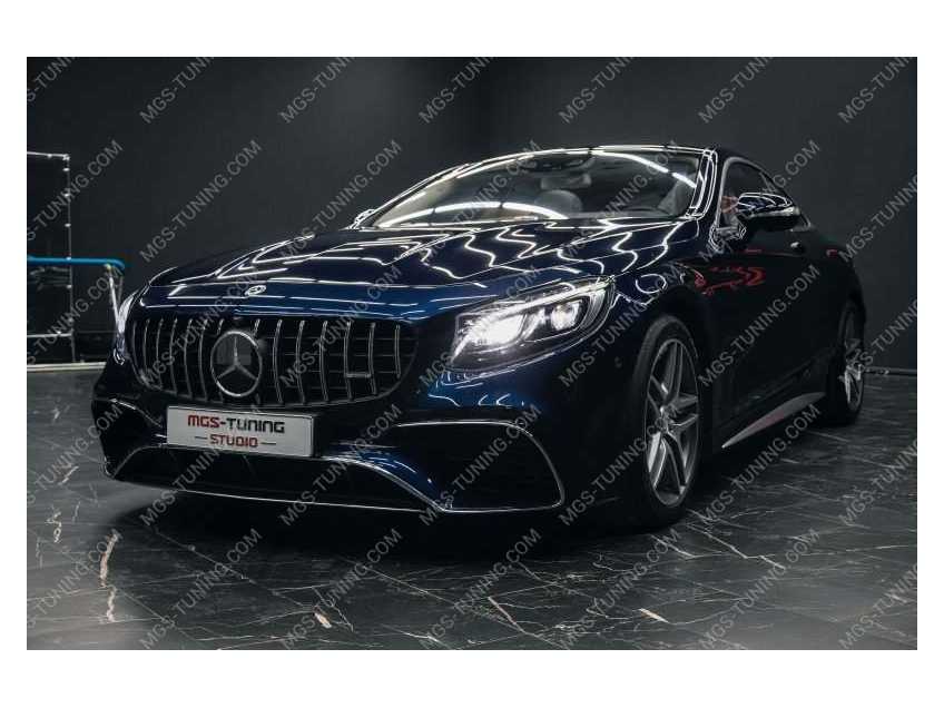 Обвес в стиле S63 AMG рестайлинг для Mercedes S-class coupe C217
