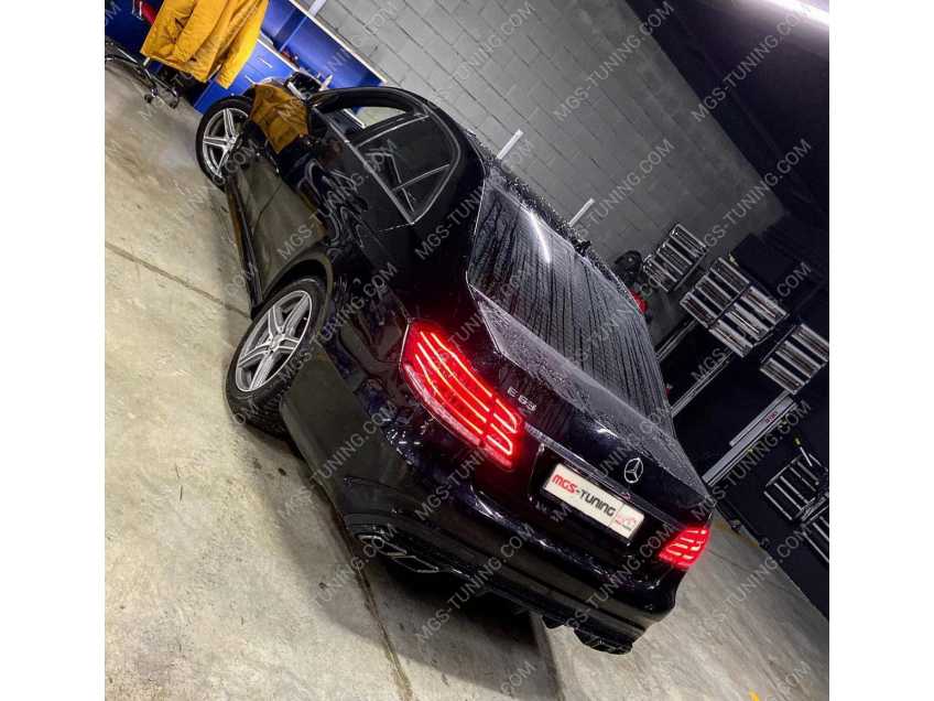 Mercedes E-Class W212 Диффузор с насадками