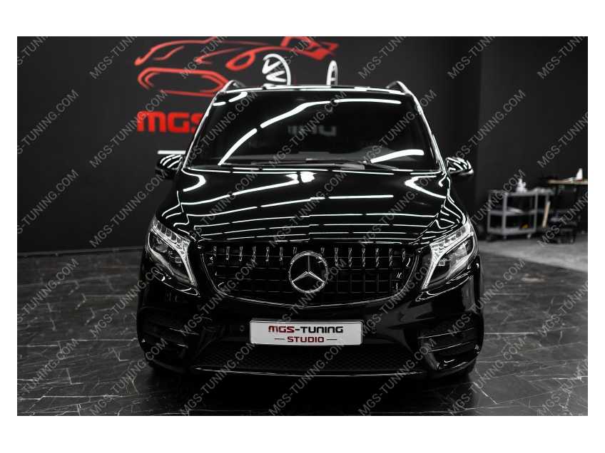 Решетка GT style black Mercedes V-class W447