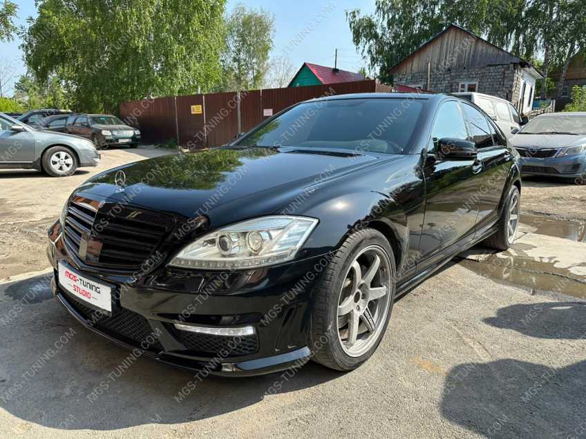 Решетка + пороги S63/S65 AMG Mercedes S-class W221