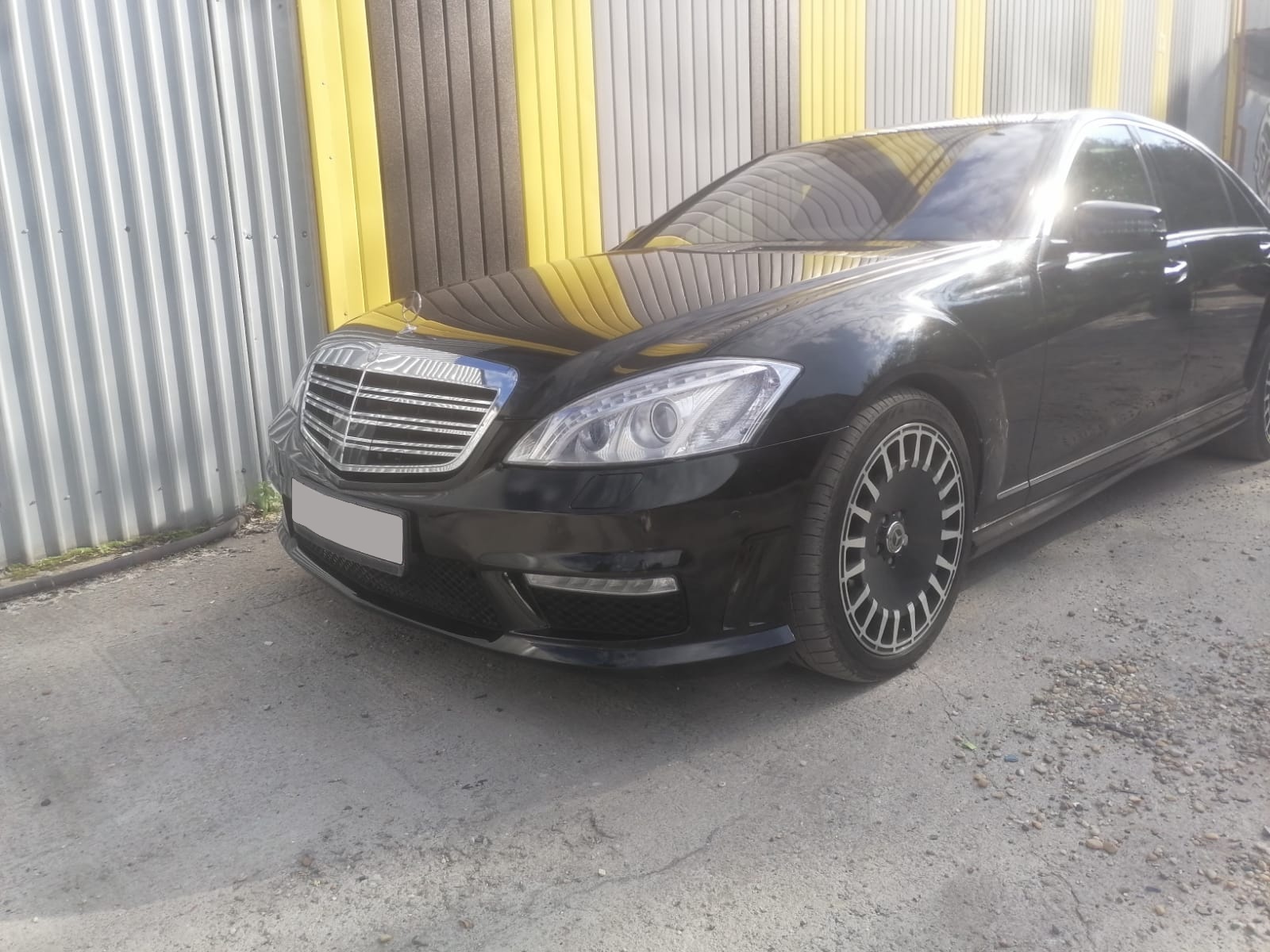 Обвес Mercedes S-class w221 в стиле S63 AMG