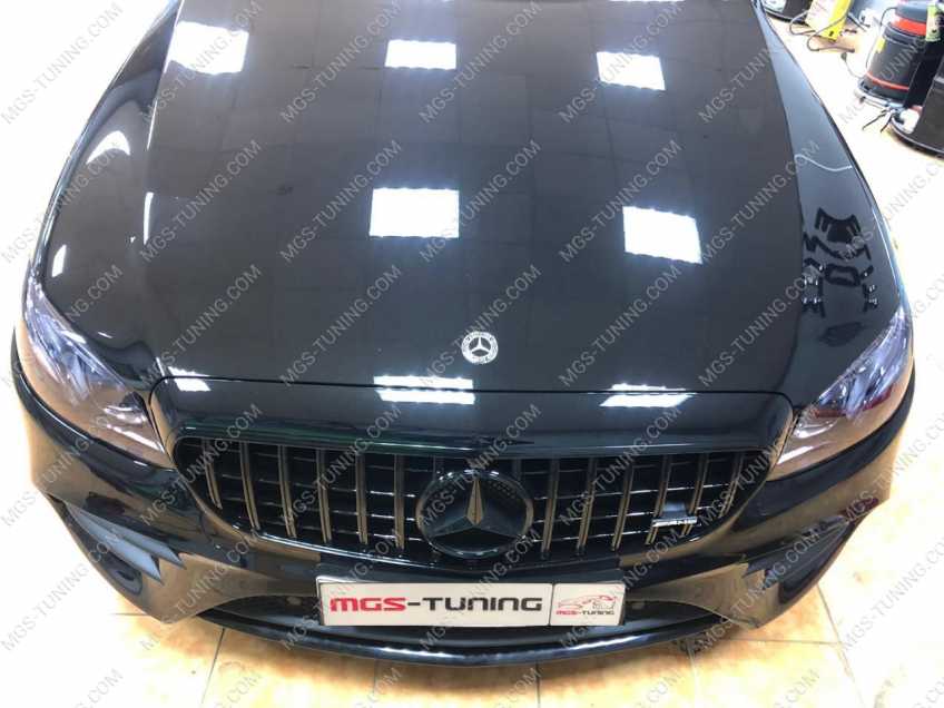 Mercedes E-Class W213 диффузор с насадками + Решетка