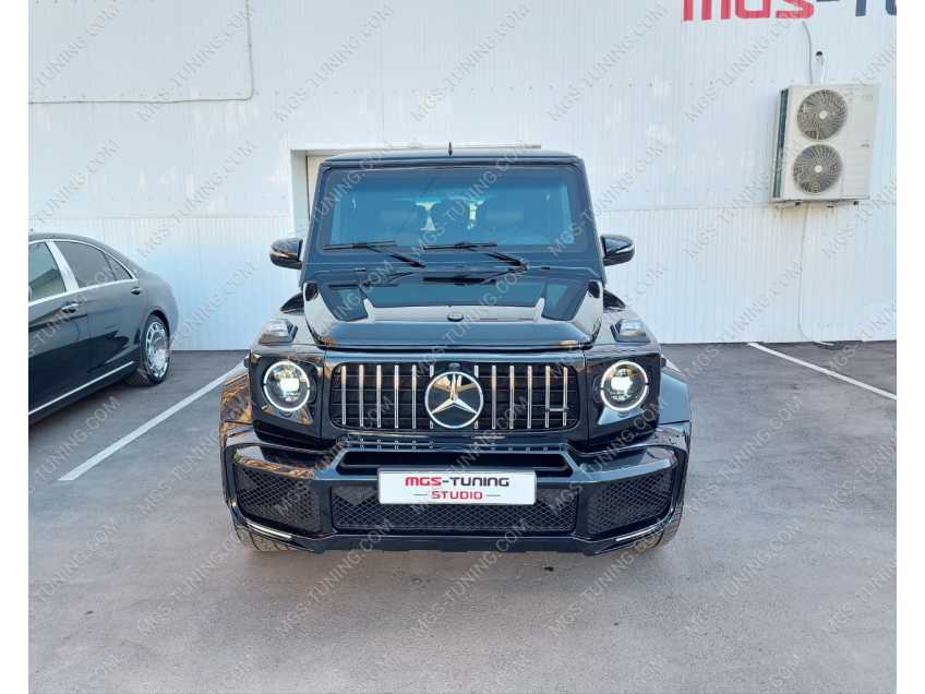 Комплект рестайлинга на Mercedes G-class B 2018 w463 полный