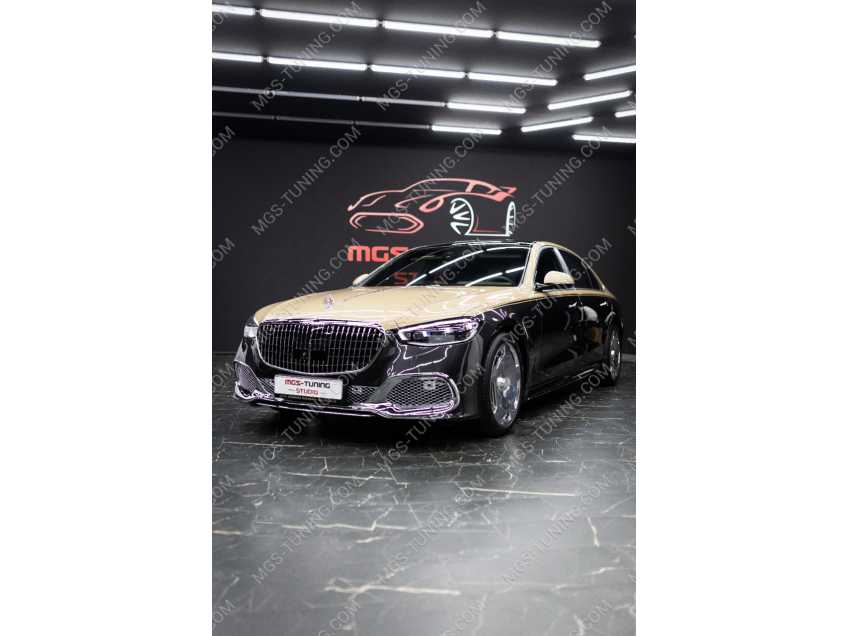Обвес Mercedes S-class w223 в стиле Maybach + Комплект кованых дисков Maybach S-class R20